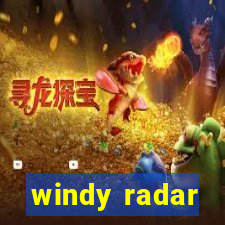 windy radar